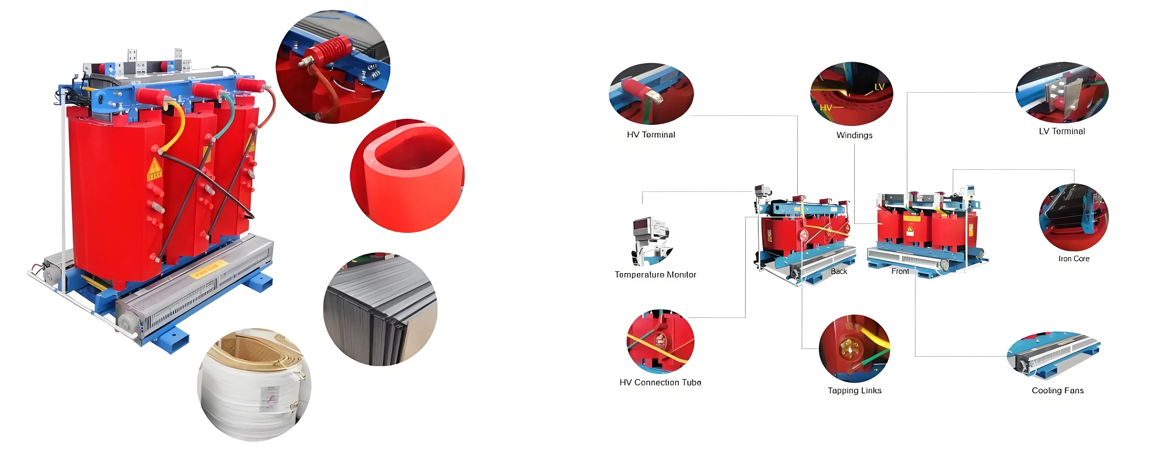 200kVA Epoxy-resin Insulation Dry-type Transformer 200kVA Epoxy-resin Insulation Dry-type Transformer